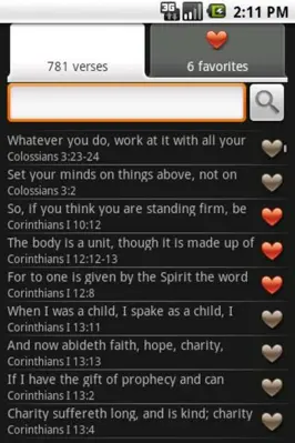 Bible Verses android App screenshot 2